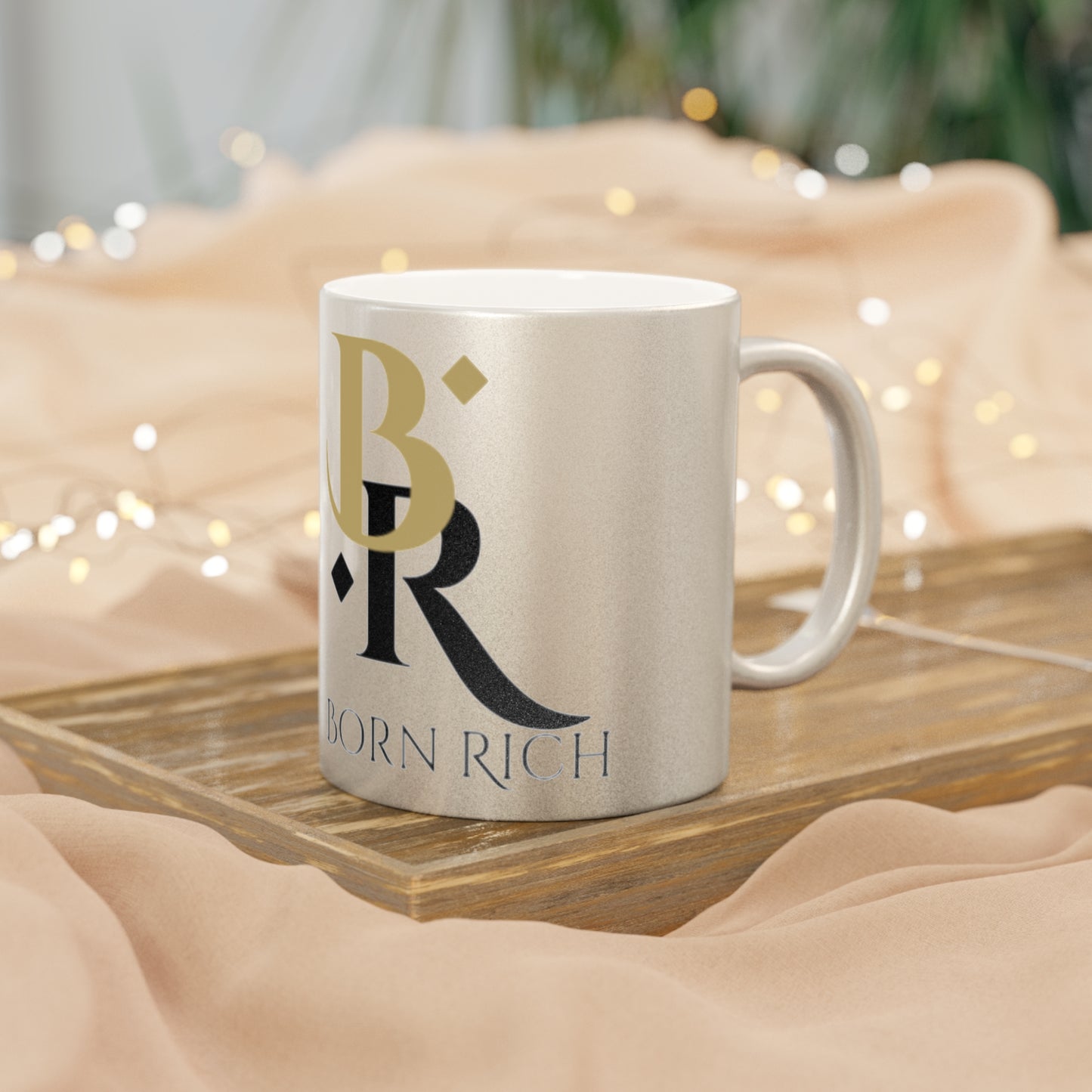 Born Rich Affirmation Mug - Sip Success Daily