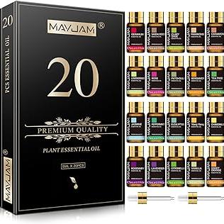 MAYJAM Premium Quality Essential Oils Set