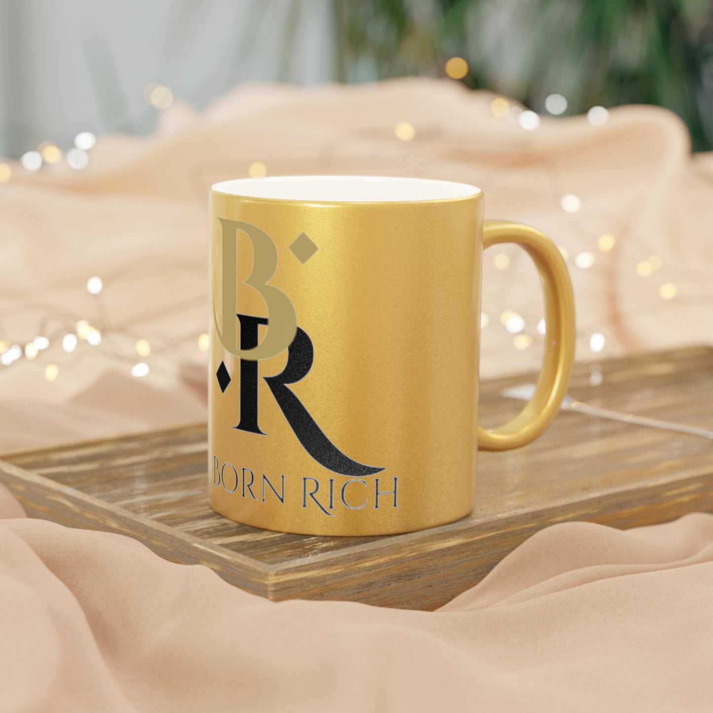 Born Rich Affirmation Mug - Sip Success Daily
